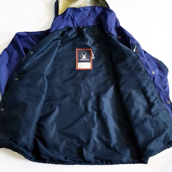 Helly Hansen Vintage Mens Windbreaker Jacket M - Picture 4 of 6